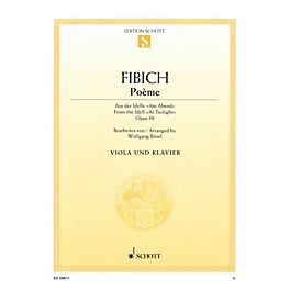 Schott Poème (for Viola and Piano) Misc Series