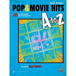 Alfred Pop & Movie Hits A to Z Easy Piano Book