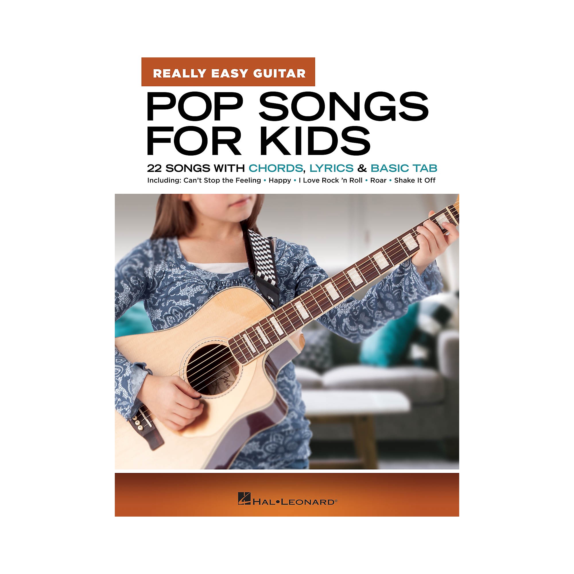 Hal Leonard Pop Songs For Kids Really Easy Guitar Series 22 Songs