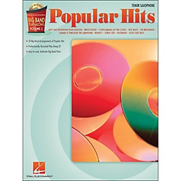 Hal Leonard Popular Hits Big Band Play-Along Volume 2 Tenor Sax