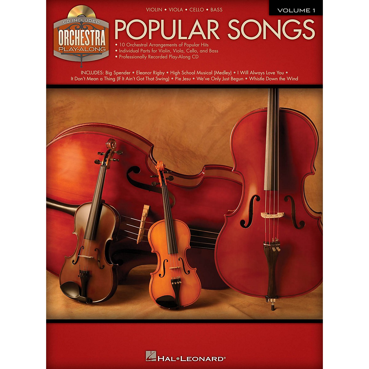 Hal Leonard Popular Songs (Orchestra PlayAlong Volume 1) Orchestra