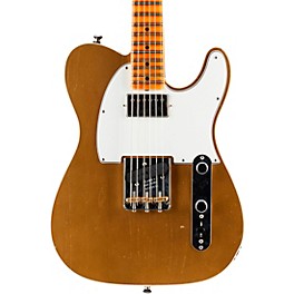 Fender Custom Shop Postmodern Telecaster Journeyman Relic With Closet Classic Hardware Electric Guitar Aged Aztec Gold