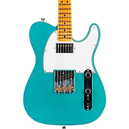 Fender Custom Shop Postmodern Telecaster Journeyman Relic With Closet Classic Hardware Electric Guitar Aged Firemist Silver