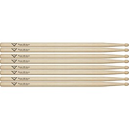 Vater Power 5B Acorn Drum Sticks - Buy 3, Get 1 Free Value Pack