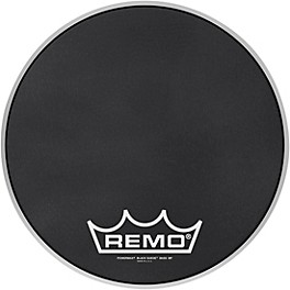Remo Powermax Black Suede Crimplock Bass Drum Head