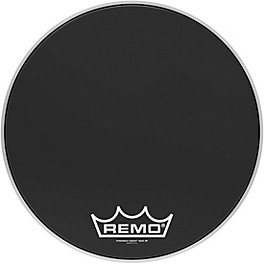Remo Powermax Ebony Crimplock Bass Drum Head
