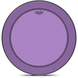 Remo Powerstroke P3 Colortone Purple Bass Drum Head