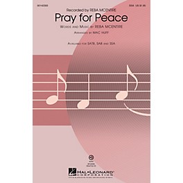 Hal Leonard Pray for Peace SSA by Reba McEntire arranged by Mac Huff