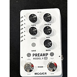 Used Mooer Preamp Model X X2 Effect Pedal