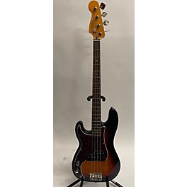 Used Squier Precision Bass Left Handed Electric Bass Guitar