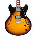 D'Angelico Premier DC Limited-Edition Semi-Hollow Electric Guitar Vintage Sunburst