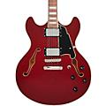 D'Angelico Premier DC Semi-Hollow Electric Guitar Burnt Red