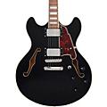 D'Angelico Premier DC Semi-Hollow Electric Guitar Solid Black