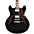 D'Angelico Premier DC Semi-Hollow Electric Guitar Solid Black