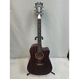 Used D'Angelico Premier Delancey Cutaway Dreadnought Acoustic Electric Guitar