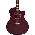 D'Angelico Premier Gramercy CS Acoustic-Electric Guitar - Wine Red
