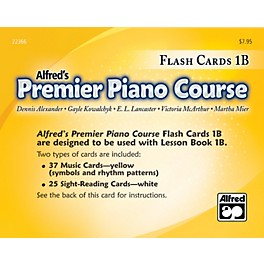 Alfred Premier Piano Course Flash Cards Level 1B
