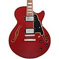 D'Angelico Premier SS Semi-Hollow Electric Guitar Burnt Red