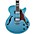 D'Angelico Premier SS Semi-Hollow Electric Guitar With Stopbar Tailpiece Ocean Turquoise