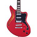 D'Angelico Premier Series Bedford SH Electric Guitar With Offset Stopbar Tailpiece Oxblood