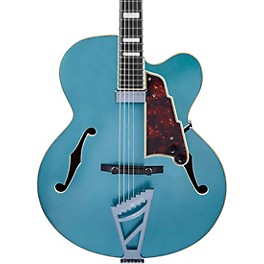 Blemished D'Angelico Premier Series EXL-1 Hollowbody Electric Guitar with Stairstep Tailpiece Level 2 Ocean Turquoise 1978...