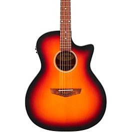 D'Angelico Premier Series Gramercy LS Grand Auditiorium Acoustic-Electric Guitar Matte 3-Tone Burst