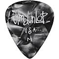 Dunlop Premium Celluloid Classic Guitar Picks 1 Dozen Black Pearloid Medium