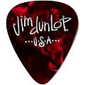Dunlop Premium Celluloid Classic Guitar Picks 1 Dozen Red Pearloid Thin