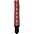 Perri's Premium Jaquard Weaved on Webbing Backing Guitar Strap Red Floral 2 in.