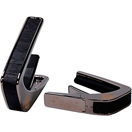 Thalia Premium Series Black Chrome Guitar Capo Black Dragon Scales