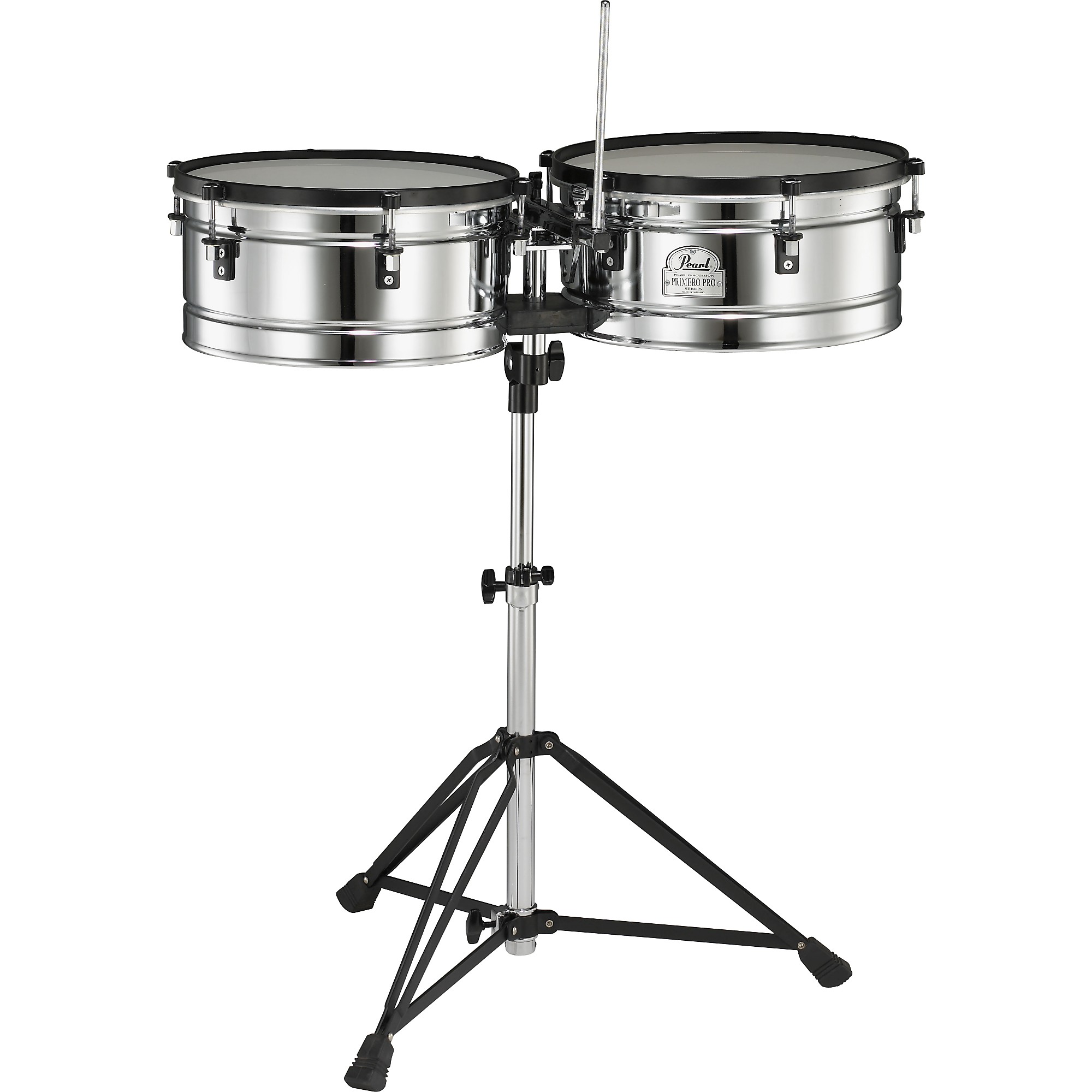 Pearl Primero Pro Steel Timbale Set Guitar Center