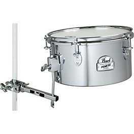 Open Box Pearl Primero Steel Timbale with Mounting Clamp Level 1  13"