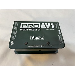 Used Radial Engineering Pro Av1 Audio Converter