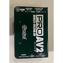 Used Radial Engineering Pro Av2 Direct Box
