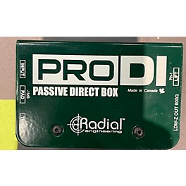 Used Radial Engineering Pro Di Direct Box