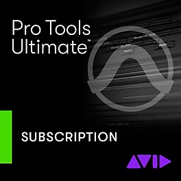 Avid Pro Tools | Ultimate 1-Year Subscription Updates and Support, Renewal of Subscription Licenses - One-Time Payment
