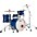Pearl Professional Maple 3-Piece Shell Pack with 20" Bass Drum Sheer Blue