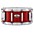 14 x 6.5 in. Sequoia Red