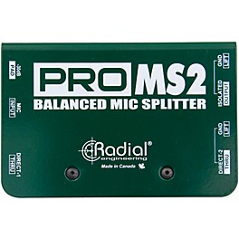 Radial Engineering PromS2 Passive Microphone Splitter