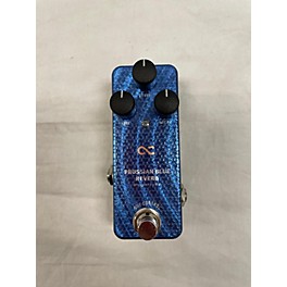 Used One Control Prussian Blue Reverb Effect Pedal