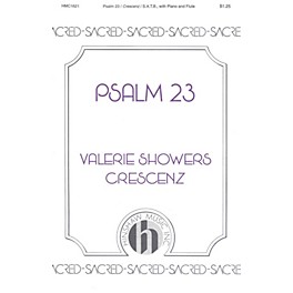 Hinshaw Music Psalm 23 SATB composed by Valerie Crescenz