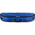 Bobelock Puffy Style Half-Moon Woodshell Suspension Violin Case 4/4 Size Blue Exterior, Gray Interior