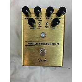Used Fender Pugilist Distortion Effect Pedal