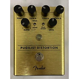 Used Fender Pugilist Distortion Effect Pedal