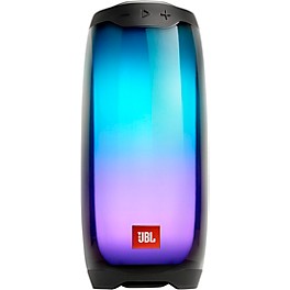 JBL Pulse 4 Waterproof Portable Bluetooth Speaker With Built-in Light Show Black