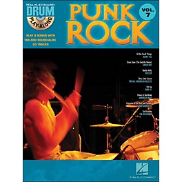 Hal Leonard Punk Rock Drum Play-Along Volume 7 Book/CD