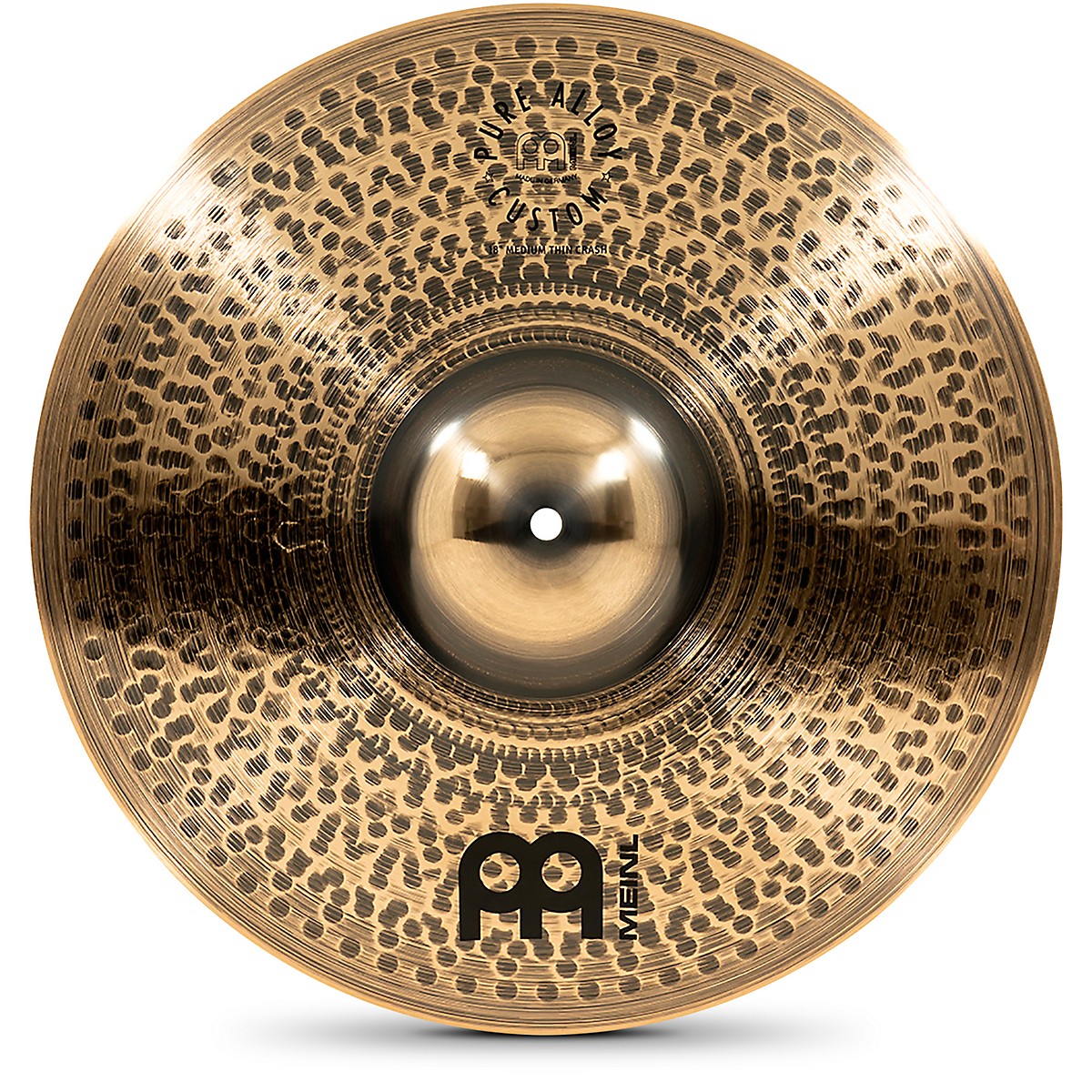 Meinl Pure Alloy Custom Medium Thin Crash 18 In Guitar Center