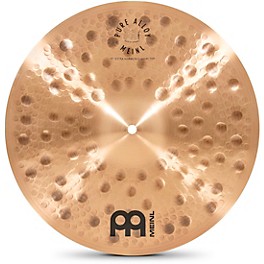Open Box MEINL Pure Alloy Extra Hammered Hi-Hat Pair Level 1 15 in.