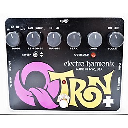 Used Electro-Harmonix Q TRON + Effect Pedal