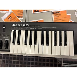 Used Alesis Q25 MIDI Controller